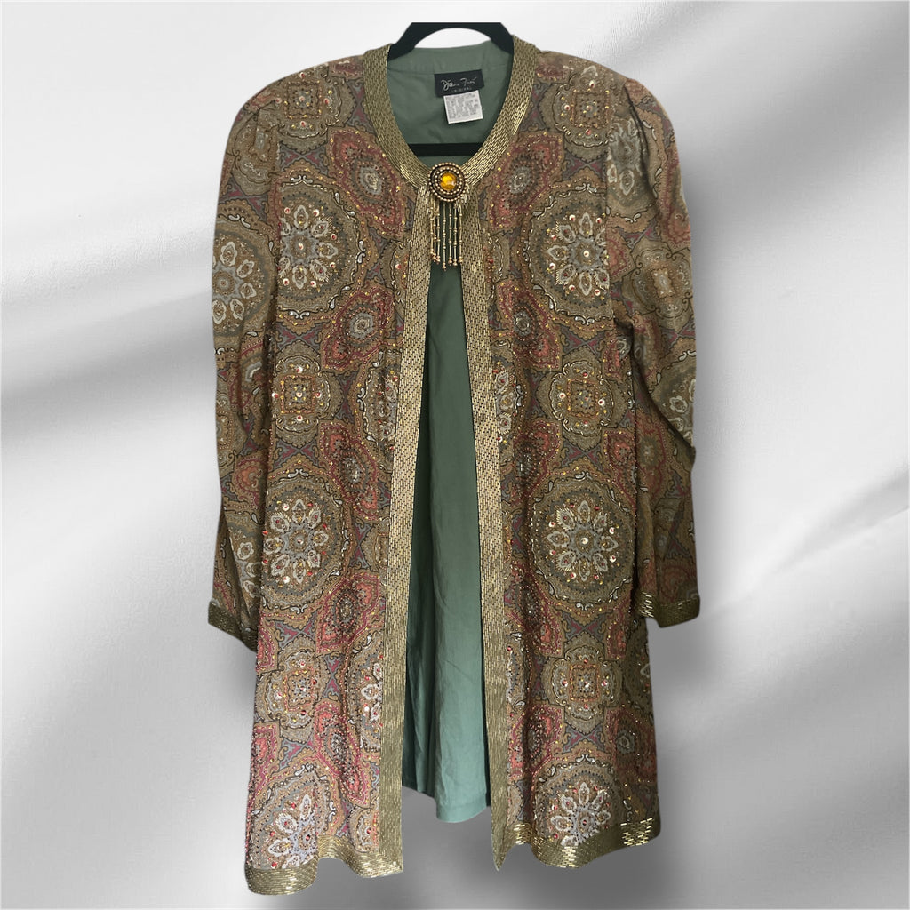 Vintage Diane Freis Duster