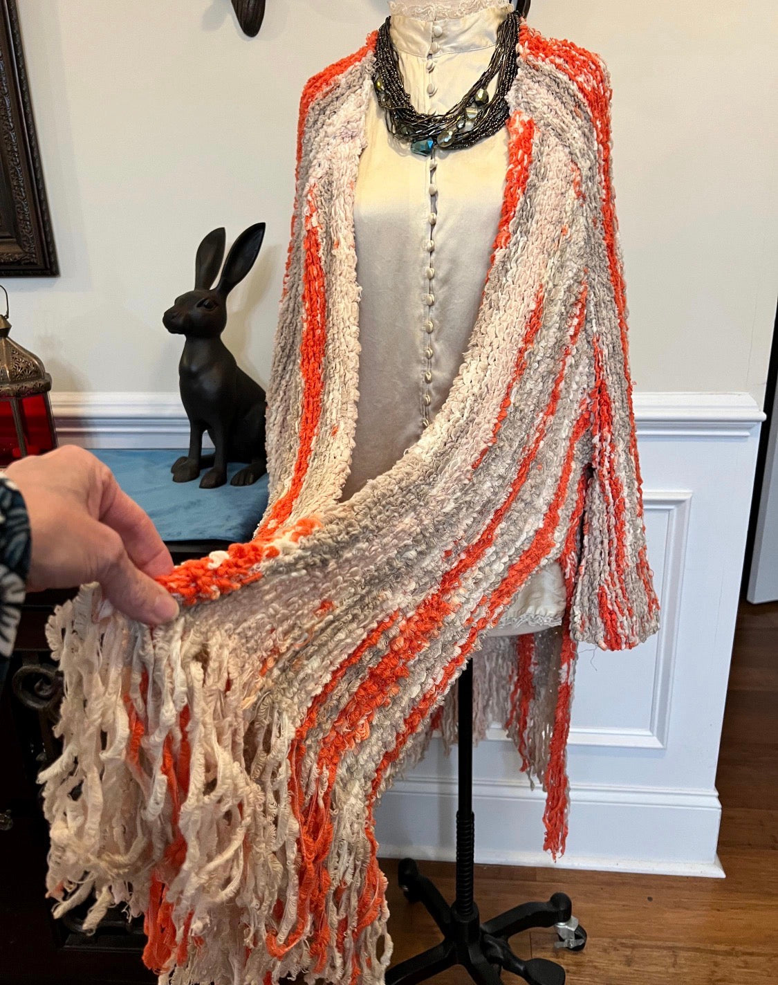 Free People Desert Daze Fringe Duster Cardigan M/L