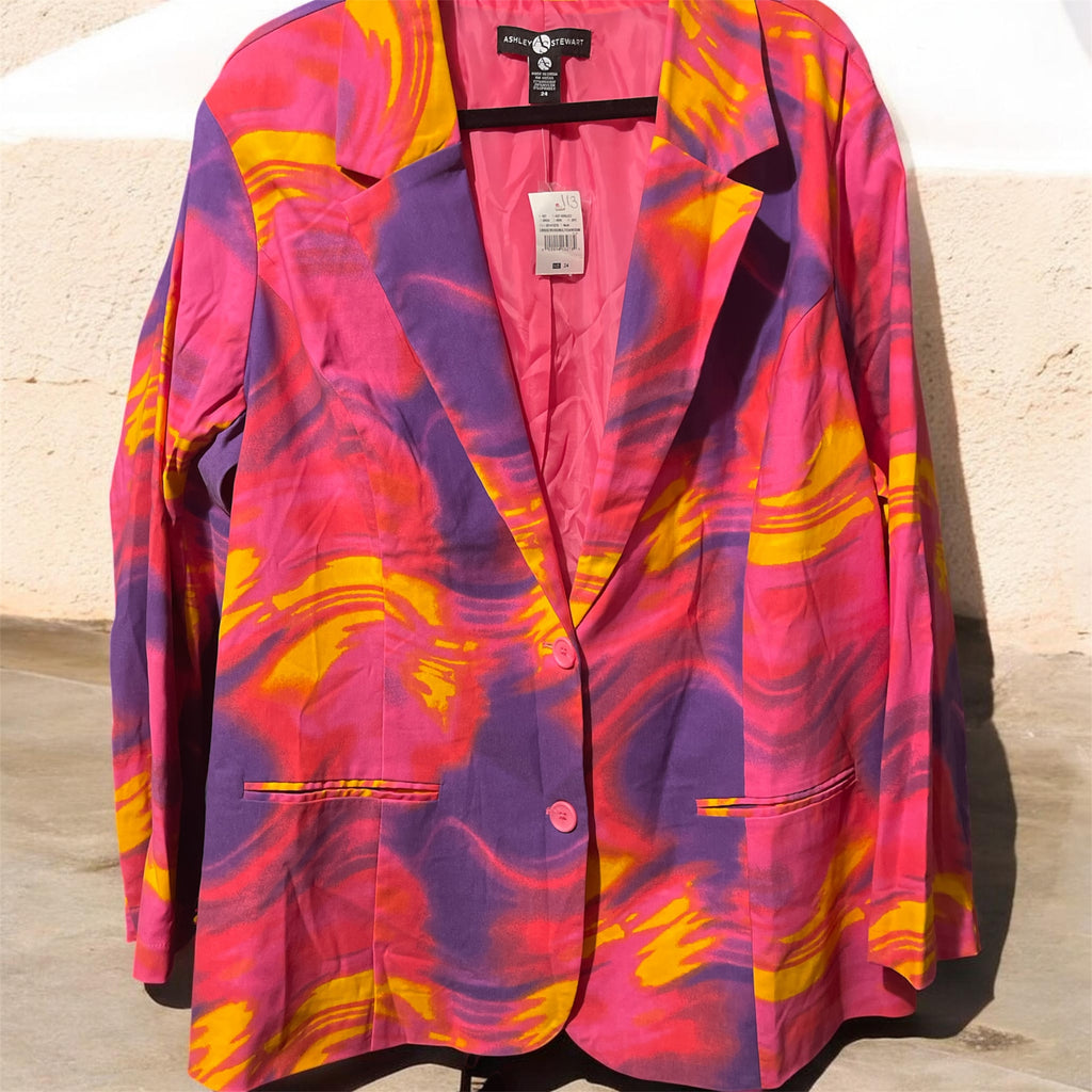 Ashley Stewart CrissCross Multi Size 24 NWTS