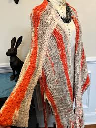 Free People Desert Daze Fringe Duster Cardigan M/L