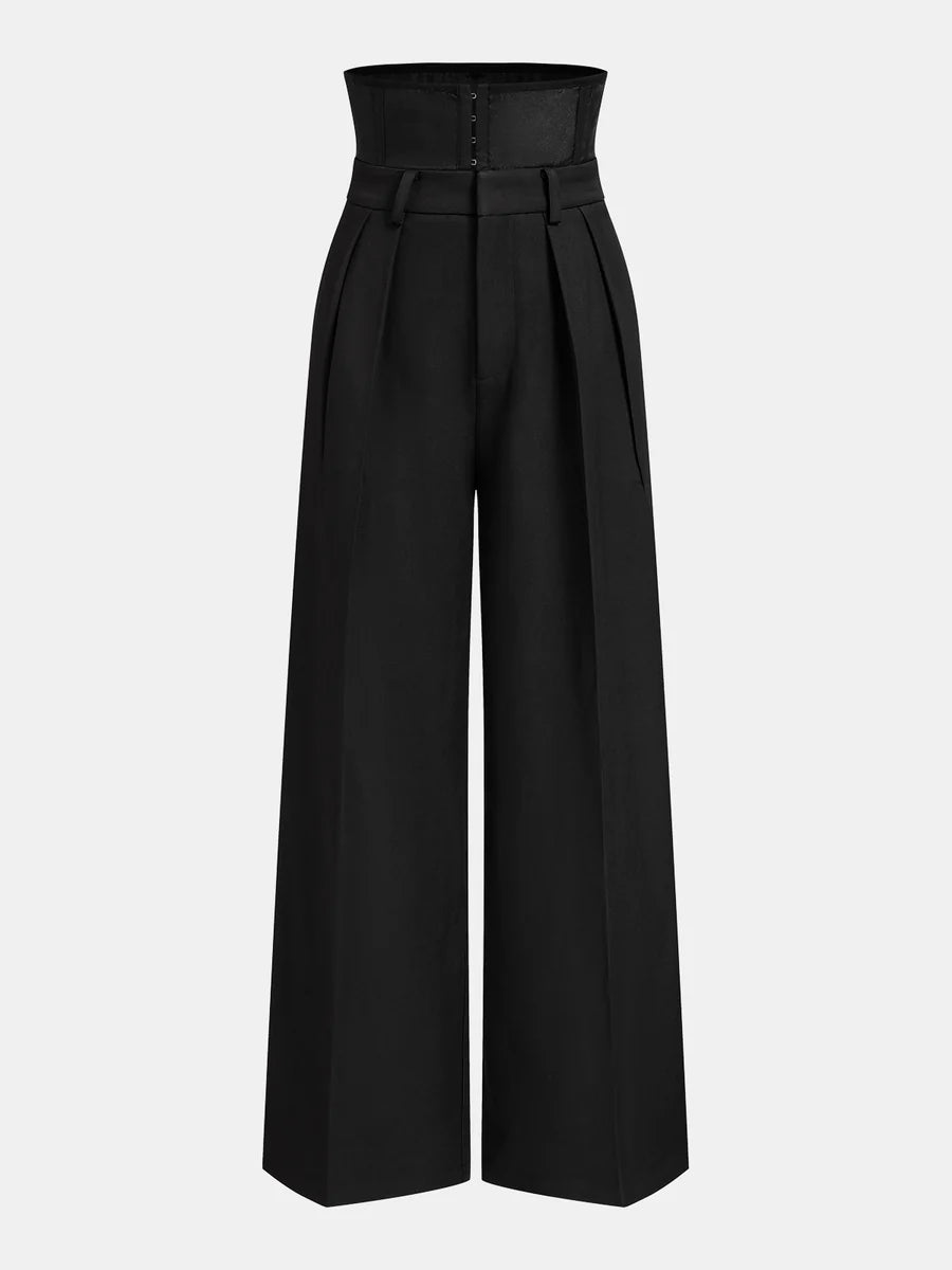 Commense Solid Wide Leg Pants Without Belt Size XL NWTS