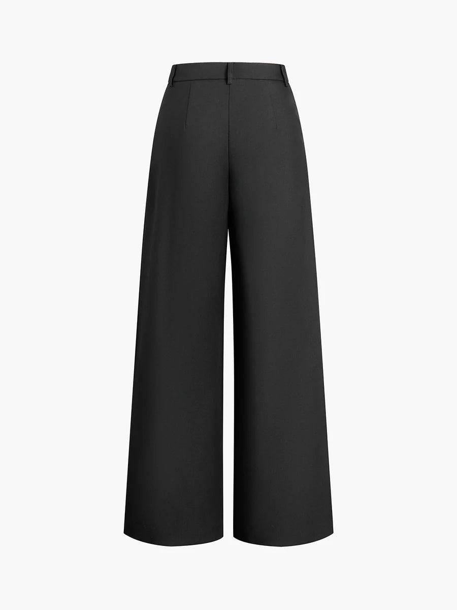 Commense Solid Wide Leg Pants Without Belt Size XL NWTS