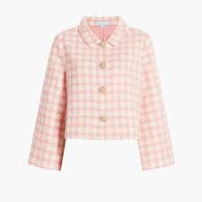 Hill House Home Bea Jacket in Pink Tweed Size Medium